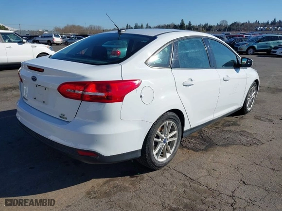 2016 Ford Focus SE with VIN 1FADP3FE4GL208981, listed as a IAAI auction lot 41699896 with 155,387 mi miles. Bid and sale history available at carsss.com. Image 4.