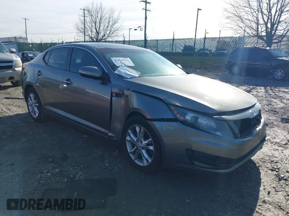 2012 Kia Optima EX with VIN 5XXGN4A62CG038200, listed as a IAAI auction lot 41868714 with 219,156 mi miles and . Bid and sale history available at carsss.com. Image 1.