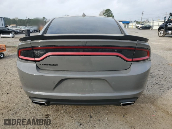 2018 Dodge Charger SXT Plus with VIN 2C3CDXHG0JH134729, listed as a Copart auction lot 48960975 with 81,950 mi miles and Salvage Title. Bid and sale history available at DreamBid. Image 6.