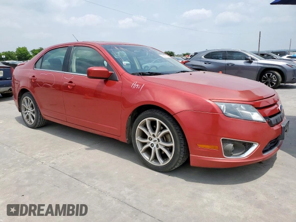 2010 Ford Fusion SE with VIN 3FAHP0HAXAR416382, listed as a Copart auction lot 56927405 with 215,807 mi miles and Salvage title. Bid and sale history available at DreamBid. Image 4.