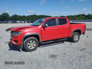 2017 Chevrolet Colorado 4WD WT with VIN 1GCGTBENXH1177831, listed as a Copart auction lot 61411185 with 105,618 mi miles and Salvage title. Bid and sale history available at DreamBid. Image 1.