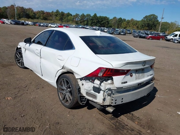 2016 Lexus IS 300 with VIN JTHCM1D29G5013960, listed as a IAAI auction lot 40534104 with 127,767 mi miles. Bid and sale history available at carsss.com. Image 3.