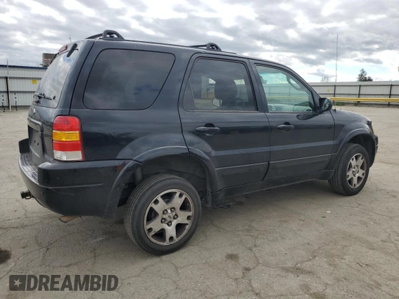 2004 Ford Escape Limited with VIN 1FMCU04134KA61949, listed as a Copart auction lot 47377455 with 205,480 mi miles and Salvage title. Bid and sale history available at DreamBid. Image 3.