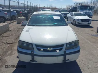 2005 Chevrolet Impala Police Police z VIN 2G1WF55KX59374072, wystawiony jako IAAI lot #41618965 z przebiegiem Nie podano mil oraz . Historia ofert i sprzedaży dostępna na DreamBid. Obrazek 12.