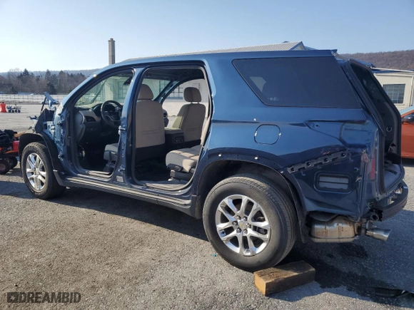 2022 Chevrolet Traverse LS with VIN 1GNERFKW0NJ185529, listed as a Copart auction lot 47858895 with 0 mi miles and Clean Title. Bid and sale history available at carsss.com. Image 2.