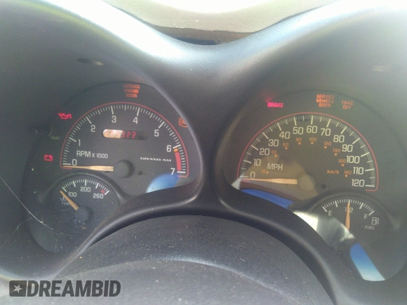 2002 Pontiac Grand Am SE1 with VIN 1G2NF52F72C153984, listed as a IAAI auction lot 34748304 with Not provided miles and . Bid and sale history available at DreamBid. Image 7.