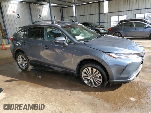 2023 Toyota Venza LE with VIN JTEAAAAH8PJ134279, listed as a Copart auction lot 50404274 with 21,302 mi miles and Clean Title. Bid and sale history available at carsss.com. Image 4.