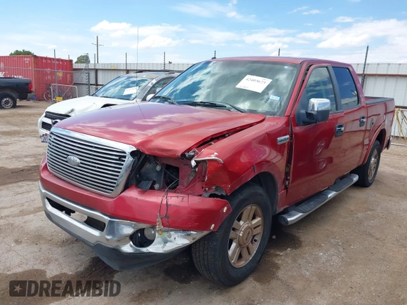 2008 Ford F-150 XLT z VIN 1FTPW12V58FB08893, wystawiony jako IAAI lot #42403673 z przebiegiem 150 955 mil mil oraz . Historia ofert i sprzedaży dostępna na DreamBid. Obrazek 18.