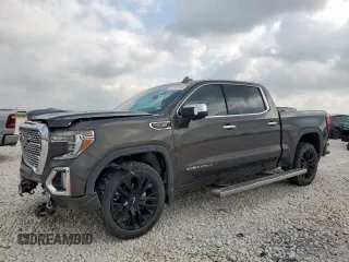 2019 GMC Sierra 1500 Denali z VIN 1GTU9FEL1KZ124841, wystawiony jako Copart lot #57908755 z przebiegiem 96 319 mil mil oraz Szkoda całkowita • Salvage title. Historia ofert i sprzedaży dostępna na DreamBid. Obrazek 1.