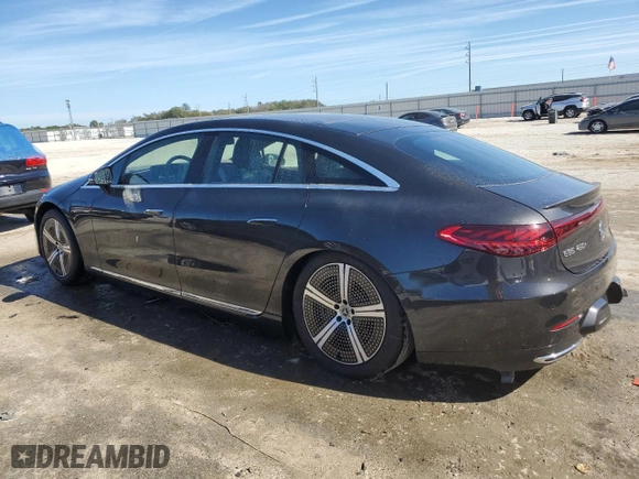 2023 Mercedes-Benz EQS with VIN W1KCG2DBXPA033002, listed as a Copart auction lot 42047594 with 8,826 mi miles. Bid and sale history available at carsss.com. Image 2.