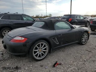 2008 Porsche Boxster with VIN WP0CA29848U711512, listed as a Copart auction lot 75274984 with 91,943 mi miles and Salvage Title. Bid and sale history available at carsss.com. Image 3.