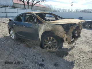 2014 Buick Verano Leather Group with VIN 1G4PS5SK9E4127703, listed as a Copart auction lot 48864905 with 0 mi miles and Salvage Title. Bid and sale history available at carsss.com. Image 4.