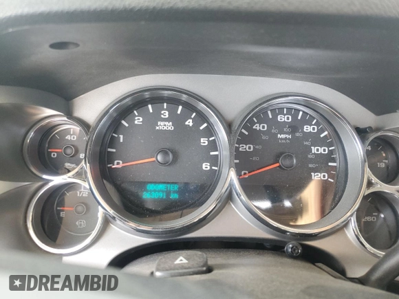 2011 Chevrolet Silverado 1500 LT with VIN 1GCNKSE0XBZ335401, listed as a Copart auction lot 83712434 with 263,091 mi miles and Salvage Title. Bid and sale history available at DreamBid. Image 9.