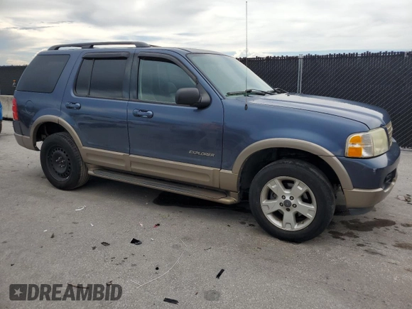 2004 Ford Explorer Eddie Bauer z VIN 1FMZU64K54UB61660, wystawiony jako Copart lot #60890085 z przebiegiem 194 733 mil mil oraz Szkoda całkowita • Salvage title. Historia ofert i sprzedaży dostępna na DreamBid. Obrazek 4.