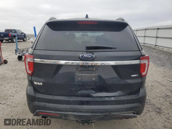 2017 Ford Explorer with VIN 1FM5K8BHXHGD00385, listed as a Copart auction lot 49207095 with 125,356 mi miles and Salvage Title. Bid and sale history available at carsss.com. Image 6.