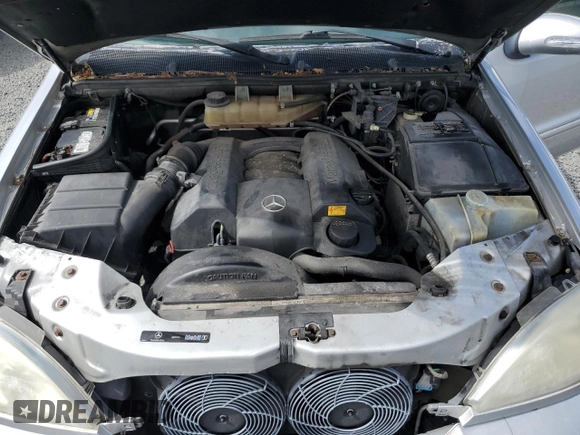 2005 Mercedes-Benz M-Class 3.7L with VIN 4JGAB57E25A535129, listed as a Copart auction lot 76950894 with 0 mi miles and Salvage Title. Bid and sale history available at carsss.com. Image 12.
