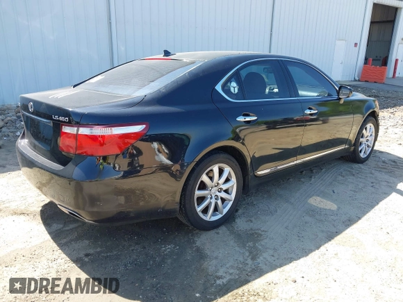 2008 Lexus LS 460 with VIN JTHBL46F885079935, listed as a IAAI auction lot 42013136 with 148,126 mi miles. Bid and sale history available at carsss.com. Image 4.