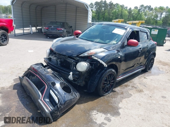 2013 Nissan Juke SL with VIN JN8AF5MVXDT232569, listed as a IAAI auction lot 41940927 with Not Provided miles and . Bid and sale history available at carsss.com. Image 2.