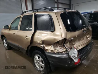 2003 Hyundai Santa Fe GLS with VIN KM8SC13D33U375491, listed as a Copart auction lot 76720694 with 212,447 mi miles and Salvage Title. Bid and sale history available at carsss.com. Image 2.
