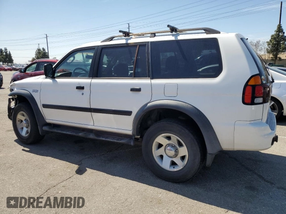 2003 Mitsubishi Montero ES z VIN JA4LS21H83J045302, wystawiony jako Copart lot #50039415 z przebiegiem 166 335 mil mil oraz Szkoda całkowita • Salvage title. Historia ofert i sprzedaży dostępna na DreamBid. Obrazek 2.
