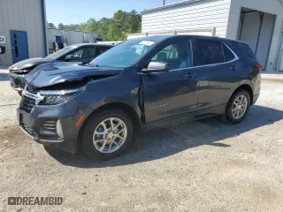2022 Chevrolet Equinox LT with VIN 2GNAXKEV0N6152785, listed as a Copart auction lot 53323215 with 59,566 mi miles and Clean Title. Bid and sale history available at carsss.com. Image 1.