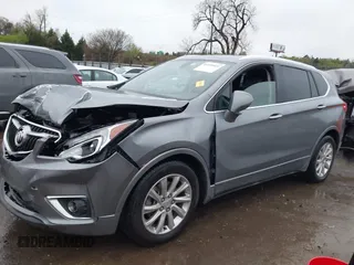 2020 Buick Envision Essence with VIN LRBFXCSA5LD115590, listed as a IAAI auction lot 41958835 with 53,250 mi miles and . Bid and sale history available at carsss.com. Image 14.