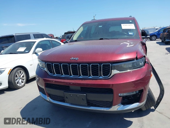 2021 Jeep Grand Cherokee Limited with VIN 1C4RJJBG1M8207699, listed as a IAAI auction lot 42013837 with 105,589 mi miles and . Bid and sale history available at DreamBid. Image 12.