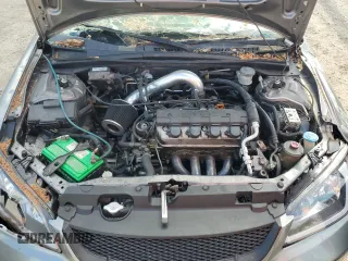 2005 Honda Civic Cpe EX with VIN 1HGEM22955L013500, listed as a Copart auction lot 73662134 with 214,157 mi miles and Salvage Title. Bid and sale history available at carsss.com. Image 11.