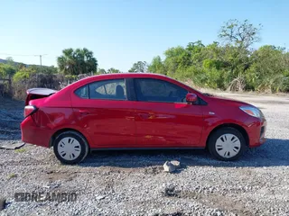 2024 Mitsubishi Mirage ES with VIN ML32FUFJ5RHF06006, listed as a IAAI auction lot 41998481 with 11,560 mi miles and . Bid and sale history available at DreamBid. Image 13.