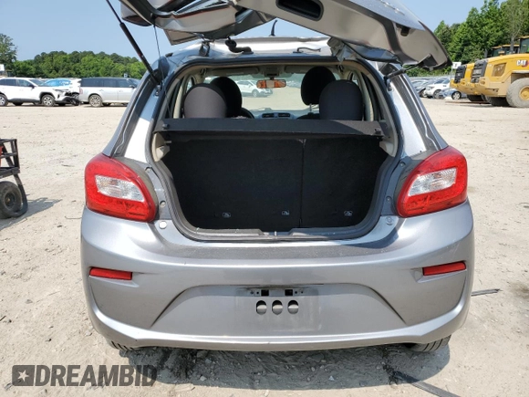 2019 Mitsubishi Mirage ES z VIN ML32A3HJ3KH005396, wystawiony jako Copart lot #59744395 z przebiegiem 88 848 mil mil oraz Szkoda całkowita • Salvage title. Historia ofert i sprzedaży dostępna na DreamBid. Obrazek 6.