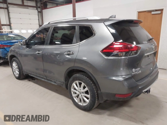 2017 Nissan Rogue SL with VIN 5N1AT2MV8HC822919, listed as a IAAI auction lot 41695713 with 113,226 mi miles. Bid and sale history available at carsss.com. Image 3.