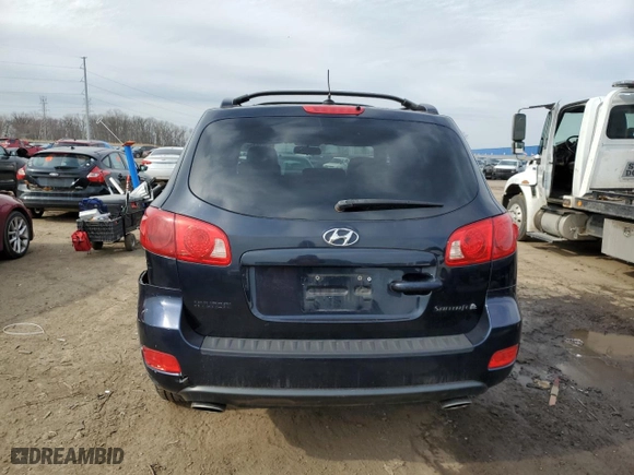 2007 Hyundai Santa Fe GLS with VIN 5NMSG13D87H063642, listed as a Copart auction lot 49859425 with 118,949 mi miles and Clean Title. Bid and sale history available at carsss.com. Image 6.