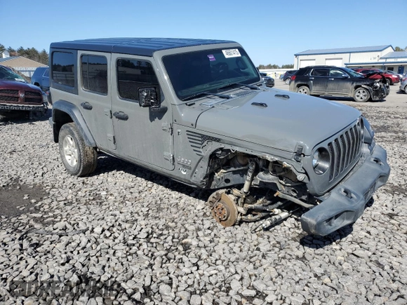 2018 Jeep Wrangler Unlimited Sport S z VIN 1C4HJXDG8JW259625, wystawiony jako Copart lot #46601415 z przebiegiem Nie podano mil oraz Szkoda całkowita • Salvage title. Historia ofert i sprzedaży dostępna na DreamBid. Obrazek 4.