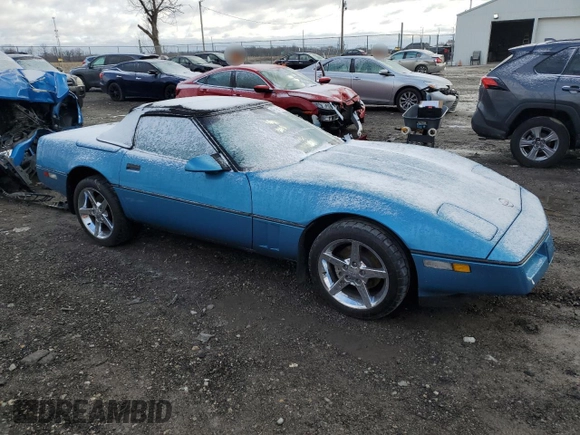 1989 Chevrolet Corvette with VIN 1G1YY3180K5125449, listed as a Copart auction lot 47791165 with 620,509 mi miles and Salvage Title. Bid and sale history available at carsss.com. Image 4.