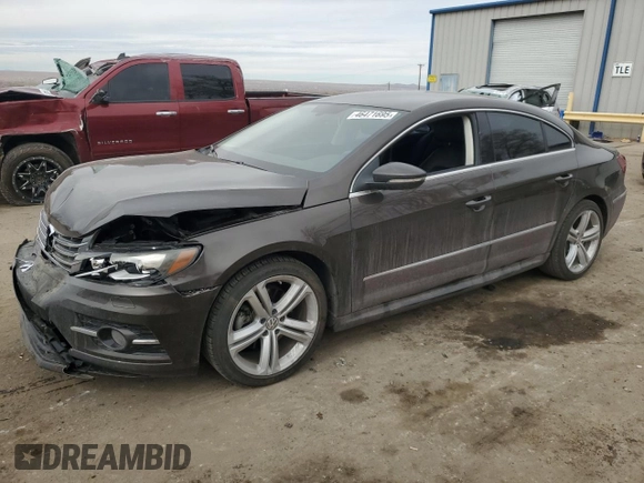 2014 Volkswagen CC Sport with VIN WVWBP7AN7EE537594, listed as a Copart auction lot 46471695 with 69,646 mi miles and Salvage Title. Bid and sale history available at carsss.com. Image 1.