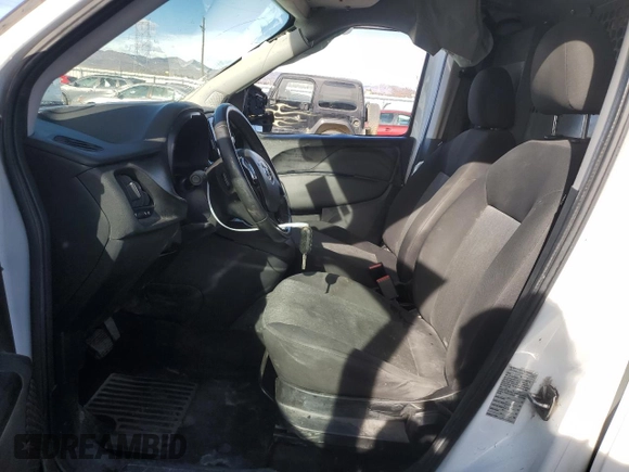 2016 Ram ProMaster City Cargo Tradesman SLT with VIN ZFBERFBT1G6A98944, listed as a Copart auction lot 46685325 with 114,131 mi miles and Salvage Title. Bid and sale history available at DreamBid. Image 7.