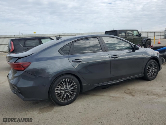 2024 Kia Forte GT-Line with VIN 3KPF54AD8RE790821, listed as a Copart auction lot 44888055 with 4,934 mi miles and Salvage Title. Bid and sale history available at carsss.com. Image 3.