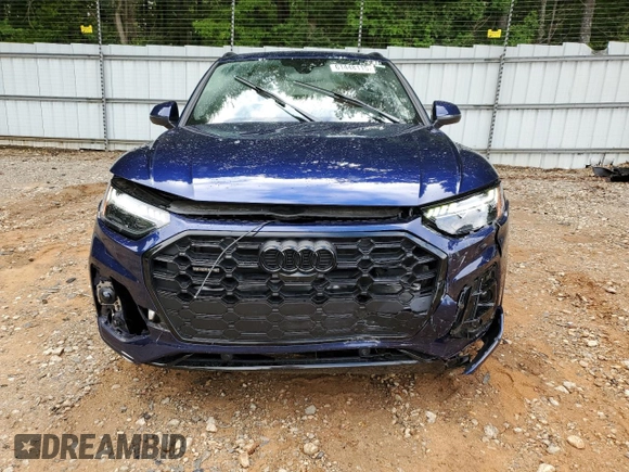 2024 Audi Q5 S line Prestige with VIN WA1FAAFY2R2044846, listed as a Copart auction lot 61448115 with 16,569 mi miles and Salvage title. Bid and sale history available at DreamBid. Image 5.
