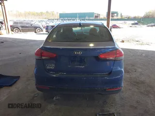 2017 Kia Forte LX with VIN 3KPFL4A79HE052430, listed as a IAAI auction lot 41632707 with 129,535 mi miles. Bid and sale history available at carsss.com. Image 16.