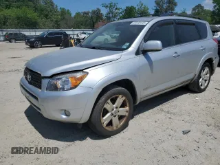 2007 Toyota RAV4 Sport with VIN JTMZD32V476040028, listed as a Copart auction lot 55600445 with 114,872 mi miles and Clean Title. Bid and sale history available at carsss.com. Image 1.