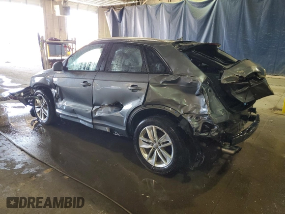 2017 Audi Q3 Premium z VIN WA1BCCFS8HR016720, wystawiony jako Copart lot #51948765 z przebiegiem 98 043 mil mil oraz Czysty tytuł • Clean title. Historia ofert i sprzedaży dostępna na DreamBid. Obrazek 2.