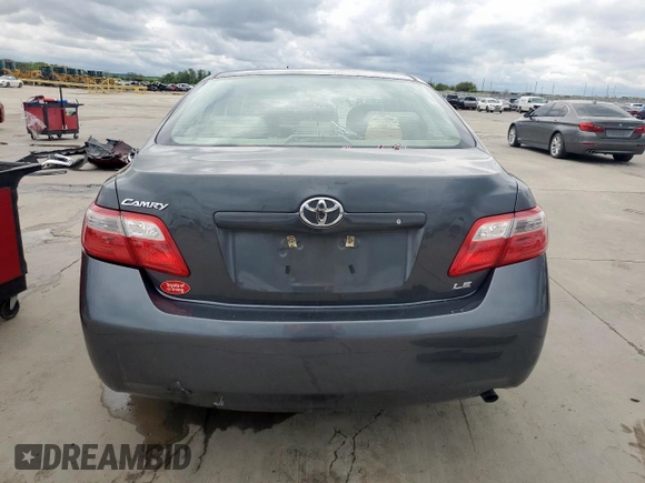 2007 Toyota Camry CE with VIN 4T1BE46K07U520465, listed as a Copart auction lot 50997745 with Not Provided miles and Salvage Title. Bid and sale history available at DreamBid. Image 6.