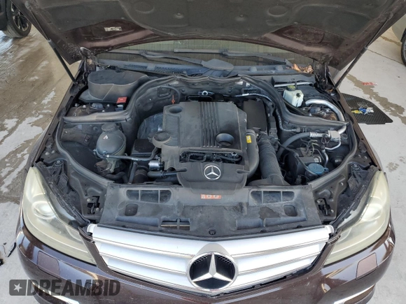 2012 Mercedes-Benz C-Class C 250 Sport with VIN WDDGF4HB2CR222281, listed as a Copart auction lot 55013895 with 128,987 mi miles and Clean Title. Bid and sale history available at carsss.com. Image 11.