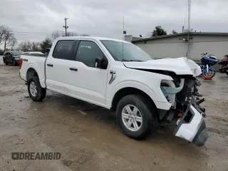 2021 Ford F-150 XL with VIN 1FTFW1E52MKD60853, listed as a Copart auction lot 43049145 with Not Provided miles and Salvage Title. Bid and sale history available at carsss.com. Image 4.