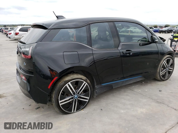 2017 BMW i3 with VIN WBY1Z8C57HV889716, listed as a Copart auction lot 66951452 with 43,037 mi miles. Bid and sale history available at carsss.com. Image 3.