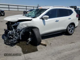 2020 Nissan Rogue SV with VIN JN8AT2MT7LW012244, listed as a Copart auction lot 60162325 with Not provided miles and Salvage title. Bid and sale history available at DreamBid. Image 1.