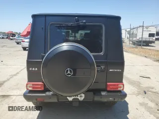 2015 Mercedes-Benz G-Class G 63 AMG with VIN WDCYC7DF5FX233898, listed as a Copart auction lot 60084024 with 66,203 mi miles and Salvage Title. Bid and sale history available at carsss.com. Image 6.