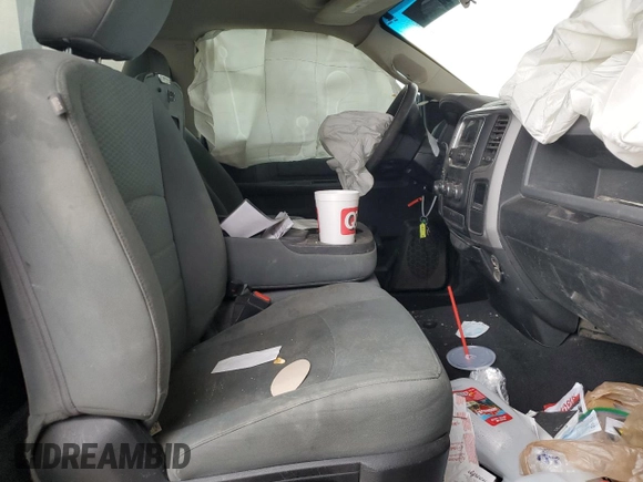 2017 Ram 1500 Tradesman with VIN 3C6JR6AG4HG791673, listed as a Copart auction lot 55655095 with 189,169 mi miles and Salvage title. Bid and sale history available at DreamBid. Image 10.