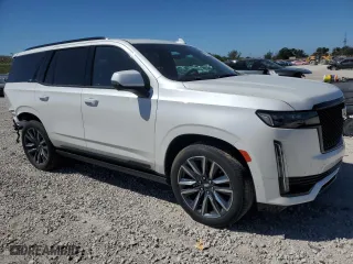 2023 Cadillac Escalade Sport Platinum with VIN 1GYS4GKT9PR192029, listed as a Copart auction lot 47383735 with 0 mi miles and Salvage Title. Bid and sale history available at carsss.com. Image 4.
