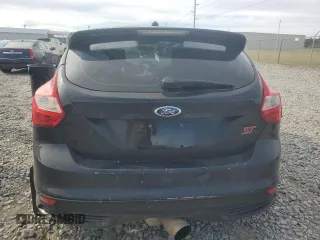 2014 Ford Focus ST with VIN 1FADP3L93EL365213, listed as a Copart auction lot 47104265 with 95,418 mi miles and Salvage Title. Bid and sale history available at carsss.com. Image 6.